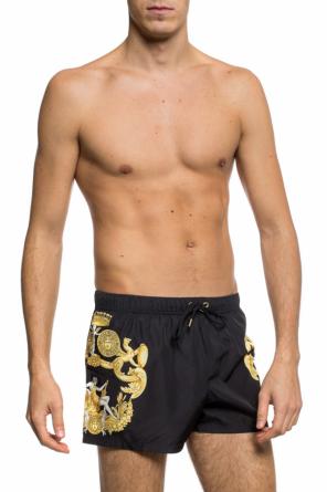 Baroque motif swim shorts, zdjęcie 2 Baroque motif swim shorts od Versace